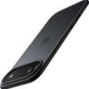 JETech Matte Case for iPhone Air, Shockproof Military Grade Drop Protection, Frosted Translucent Back Minimalist Phone Cover, Anti-Fingerprint, 6.5-Inch Display (Black)