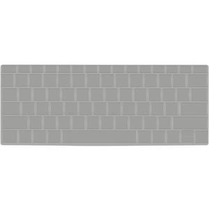 Batianda Premium TPU Keyboard Cover for 13.8" & 15" Microsoft Surface Laptop 2024 (7th Edition) Soft Durable Spill & Dust Resistant, Lightweight and Portable, Grey