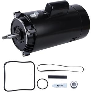 UST1202 2 HP Pool Pump Motor Compatible with Hayward Super, Max Flow, Super II, Northstar, Jacuzzi Magnum, Replace SPX1615Z1M C48M2N111A1 ST1202, 115/230V 56J Frame