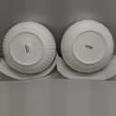 HAPPY KIT Serving Bowls, 130 OZ(11") Extra Large Salad Bowls Set of 2, Porcelain White Mixing Bowls for Salad, Soup, Pasta and Dinner, Large Ceramic Bowl Set for Entertaining