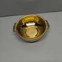 Decorative Uruli Bowl for Floating Candles and Flowers Sparrow Design Urli Best for Home Decor and Office Reception Diwali Tealight and Christmas Candle Holder Gift