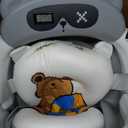 AVIDOR Baby Bathtub,Collapsible Bathtub for Newborn to Toddler,Durable Essential Infant Bath Tub,Portable Travel Baby Tub with Soft Cushion,No-Slip Hanging and Detachable(Grey)