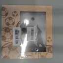 Dad Gifts, Soccer Picture Frame, 4x6 Wooden Photo, Sports Tabletop Decor, Father Day Gifts, Thank You Coach for The Gift,Graduation Season Gift Photo Frame 6.9 x 7.3 in