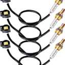 Automotive Replacement Oxygen O2 Sensor 234-4587 Set of 4, 02 Sensor Compatible with Chrysler for PT Cruiser, for Dodge for Dakota for Durango for Ram, for Jeep for Liberty for Wrangler
