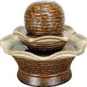 Foreside Home & Garden Tiered Ball Indoor Water Fountain With Pump