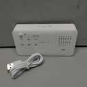 Rohome Talking Alarm Clock and Countdown Timer, Hourly Chime for Visually Impaired Elderly Seniors Blind, Battery Operated, Snooze, Temperature, Vibration, Rechargeable, 99 Minutes Led Count down Timing