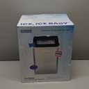 Iceman Pebble Ice Machine, Countertop Nugget Ice Maker Produces Chewable Pellet Ice in 20 Minutes, Makes 33lbs/Day, with One-Touch Cleaning Function and Ice Scoop/Basket Included  Stainless Steel