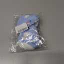 17cm Doll Clothes(No Doll) Furry 2-Piece Clothes Set Stylish Dolls Shark Clothes Blue Accessories Cute Outfits (Blue Shark Suit, 17cm)