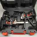 Drywall Lifter, Hand Furniture Lifter Tool, Furniture Jack, Labor Saving Arm Jack with Case, Precise Control Slow Descent, 12inch 400lb 2PCS