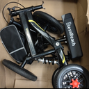 All Terrain Steerable Knee Scooter Crutch AlternativeDeluxe Medical Scooter Double Handbrake,for Adults Injured Ankle & Foot Recovery Scooter in Black