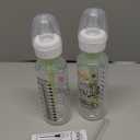 Dr. Brown's Natural Flow Anti-Colic Options+ Narrow Baby Bottle, Goat and Squirrel, 8 oz/250 mL, with Level 1 Slow Flow Nipple, BPA Free, 0m+, 2-Pack