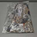 Romanstii Women Casual V-Neck T-Shirts Loose Puff Short Sleeve Tops Tunic Blouses (M)