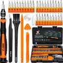 JOREST 38Pcs Small Precision Screwdriver Set with Torx T5, T6, Y00, Mini Repair Tool Kit for Macbook, Computer, Laptop, iPhone, PS4 PS5, Xbox, Switch, Eyeglasses, Watch, Ring Doorbell, Electronic, etc