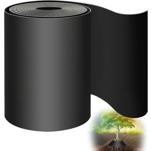 120 ft Grass Weed Barrier Landscape Edging 10 Inch Depth Flexible Border Roll Lawn Landscape Garden Edging Bamboo Tree Root Barrier for Sidewalk Backyard Driveway Path (10'' Depth)