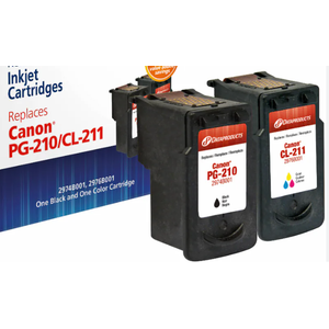 Data Products Remanufactured Inkjet Cartridges Canon PG-210/CL-211 Combo Pack