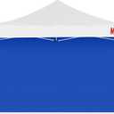 MASTERCANOPY 12x12ft Canopy SunWall Instant Canopy SideWall for Pop Up Canopy Tent Gazebos, UV Protection Sidewall Only, Spliceable (1 Pack, Blue)