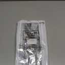 Outus 8 Pcs Clear Zipper Pouches Pencil Pouches PVC Makeup Pouch Envelopes Folder Storage Multi Purpose Pouch Document File Organization Bags, Office Supplies (White Edging, 11.5 x 7 Inches)