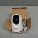 Cinnado Security Camera Indoor-2K 360 WiFi Cameras for Home SecurityPet/Dog/Baby Camera with Phone app, 2-Way Audio, Night Vision, 24/7 SD Card Storage, Works with Alexa & Google Home (2.4Ghz)-D1