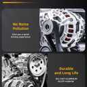 OCPTY Alternator 150 Amp Alternator for Mercedes-Benz C230 C280 C300 C350 E350 CLK350 SLK280 SLK300 SLK350 2005-2011 Replaces OE 11215 A00343