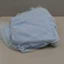 PRETTYGARDEN Women's Smocked Midi Tulle Dress 2026 Summer Puffy Short Sleeve Square Neck Ruffle Wedding Guest Party Dresses (Medium, Light Blue)