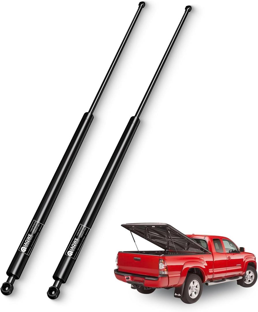 IAQWE 28 Inch 40Lb/178N Gas Struts Lift Support for Tonneau Cover Boat Motor Hatch Basement Floor Door Truck Bed Outdoor Bench Cabinet Hatch Camper Toolbox Lid Spring Shock 2 Pcs