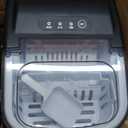 COWSAR Ice Maker Countertop, Portable Ice Machine with Self-Cleaning, 26.5lbs/24Hrs, 9 Bullet Ice Cubes in 6 Mins, Ice Basket and Scoop, Ideal for Home, Kitchen, Bar, Camping