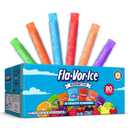 Fla-Vor-Ice Popsicle Variety Pack, Ice Pops, Assorted Flavors, 1.5 oz, 80 Count (EXP 08/12/26)
