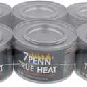 7Penn Gel Fuel True Heat Bio Ethanol 2 Hr Cooking Fuel 6pk  Food Warming Heated Cans, Chafing Dish Burner Buffet Warmer