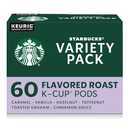 Starbucks K-Cup Coffee Pods, Flavored Hot or Iced Coffee, Variety Pack, 60 Keurig Pods, Best Buy 11 Sep 2025