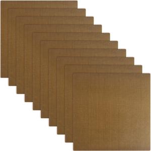 minkissy Heat Resistant Hair Straightener Sticker Adhesive Decal for Flat Iron Hair Styling Tools Protective Guard 20-Pack for Home and Salon Use