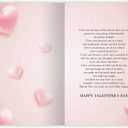 3 x Romantic Valentines Day Cards Gift for Him Her, Valentines Day Card Gifts for Husband Wife Boyfriend Girlfriend, Sweet Valentines Day Cards. (V2529)