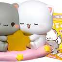Mitao Cat Series 4 Blind Box Kawaii Figures Action Random Collection Guess Blind Bag Collectible Desktop Ornaments Cute Model Birthday Gift1 Pack