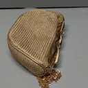 SKYK Straw Crossbody Bags for Women Summer Mini Satchel Handbags Top Handle Purse Woven Shoulder Bag