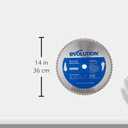 Evolution Power Tools 14BLADEST Blade for Cutting Mild Steel, For Circular and Chop Saws, No Heat, No Burrs & Virtually No Sparks, Carbide-Tipped TCT Blade For Cold Metal Cutting,14-Inch x 66-Tooth
