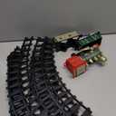 Electric Train Set for Kids Ages 4-8, Complete Toy Train with Lights & Sounds, Train Toys with Cars & Tracks for Christmas and All-Year Play