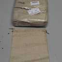 Windyun 30 Pcs Linen Drawstring Bag Burlap Gift Bags with Tags and String 8 x 12 Inches Burlap Sacks for Wedding Birthday Christmas Party Favor Gift Wrapping Bulk