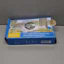 PEFUNY Cat Window Hammock – Mess-Free Waterproof Cats Window Perch for Large Cats, Strong Suction Cup Hammock with Flannel Cover, Indoor Cat Seat, Black