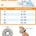 Supet Inflatable Dog Cone Collar Alternative After Surgery, Dog Neck Donut Collar Recovery E Collar for Neuter, Soft Pet Cone for Small Medium Large Dogs