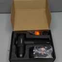 TOLOCO Massage Gun, Deep Tissue Back Massage for Athletes for Pain Relief, Percussion Massager with 10 Massages Heads & Silent Brushless Motor, Valentines Day Gifts for Him Her, Black