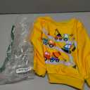 Boys Clothes Long Sleeve Shirts Tops Toddler Clothing Winter Fall Clothes Boy Clothing Yellow Long Sleeve Shirts for Boys, Size: 4T-5T