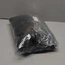 Amazon Basics Lightweight Microfiber 3-Piece Duvet Cover Set with Zipper Closure, Full/Queen, Black, Solid