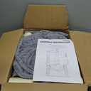 YUNIQUE Cat Tree with Cat Condo and Big Hammock,  39.4'' Grey