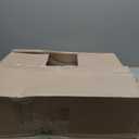 Creative QT SlideAway Toy Storage Organizer & Extra Large 52" Play Mat, Collapsible Storage Bins for Building Bricks, Small Blocks, Toys, Drawstring Cleanup for Kids Playroom & Classroom, Beige