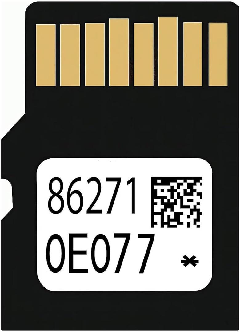 Navigation Memory Card Version 86271 0E077 Compatible with Toyota 4Runner Avalon Camry Corolla Highlander Mirai Prius Sequoia Sienna Tacoma Tundra Venza Rav4 Sync USA/Canada Maps