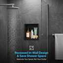304 Stainless Steel Shower Niche 12” x 12” for Bathroom Storage