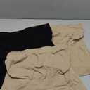 Womens Seamless Maternity Boyshort Underwear Over Bump, Pregnancy High Waisted Shapewear Panties for Support Belly (X-Large, 2pack Nude+black)