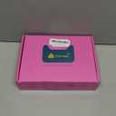 Esmee Long Wave Black Brown Wig for Women with Curtain Bangs Natural Synthetic Hair Wigs for Daily Party Use