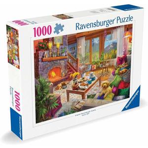 Ravensburger Cozy Cabin 1000 Piece Jigsaw Puzzle for Adults - 12000293 - Handcrafted Tooling, Made in Germany, Every Piece Fits Together Perfectly