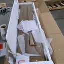 Tribesigns 63" Farmhouse Console Table, Wooden Couch Table Behind Sofa with Storage, Long Entryway Sofa Station, Narrow Console Stand with Base, Hallway Stand for Entryway, Living Room (Brown)