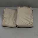 Portable Blackout Curtain Shade with Suction Cups, 50" x 78", 2-Pack, Beige